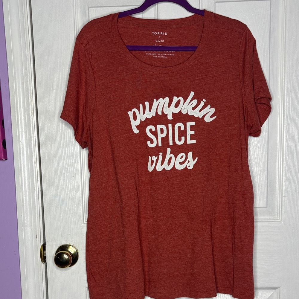 'Pumpkin Spice Vibes' Tee - Picture 1 of 4